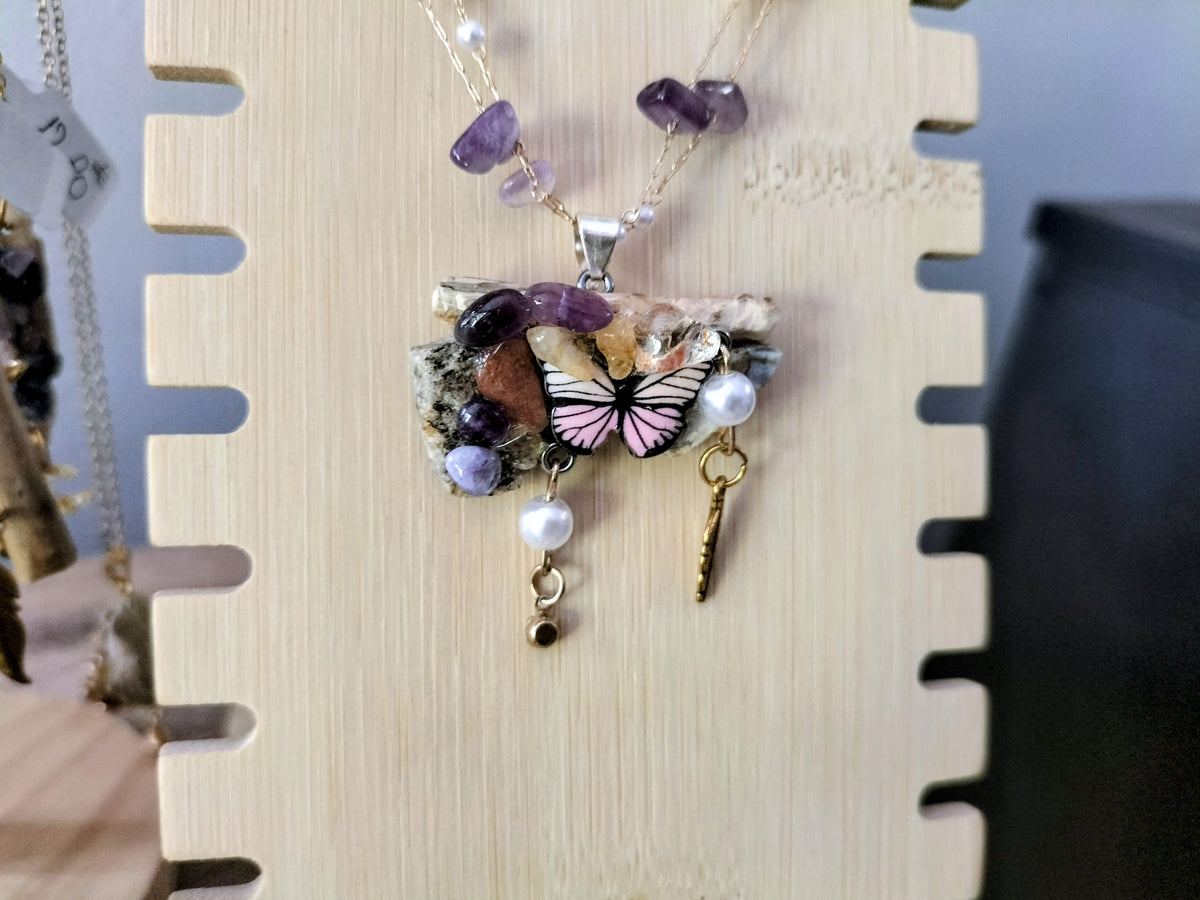 Collier papillon