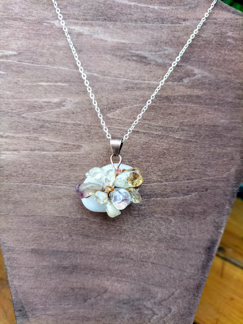 Collier fleur de lune