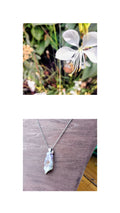 Collier larme de quartz