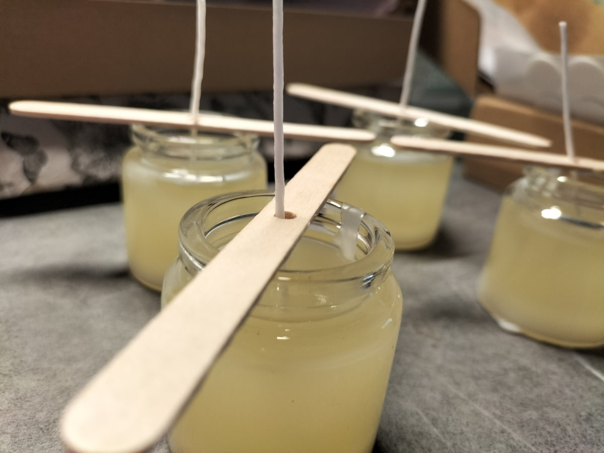 Bougie de massage artisanat