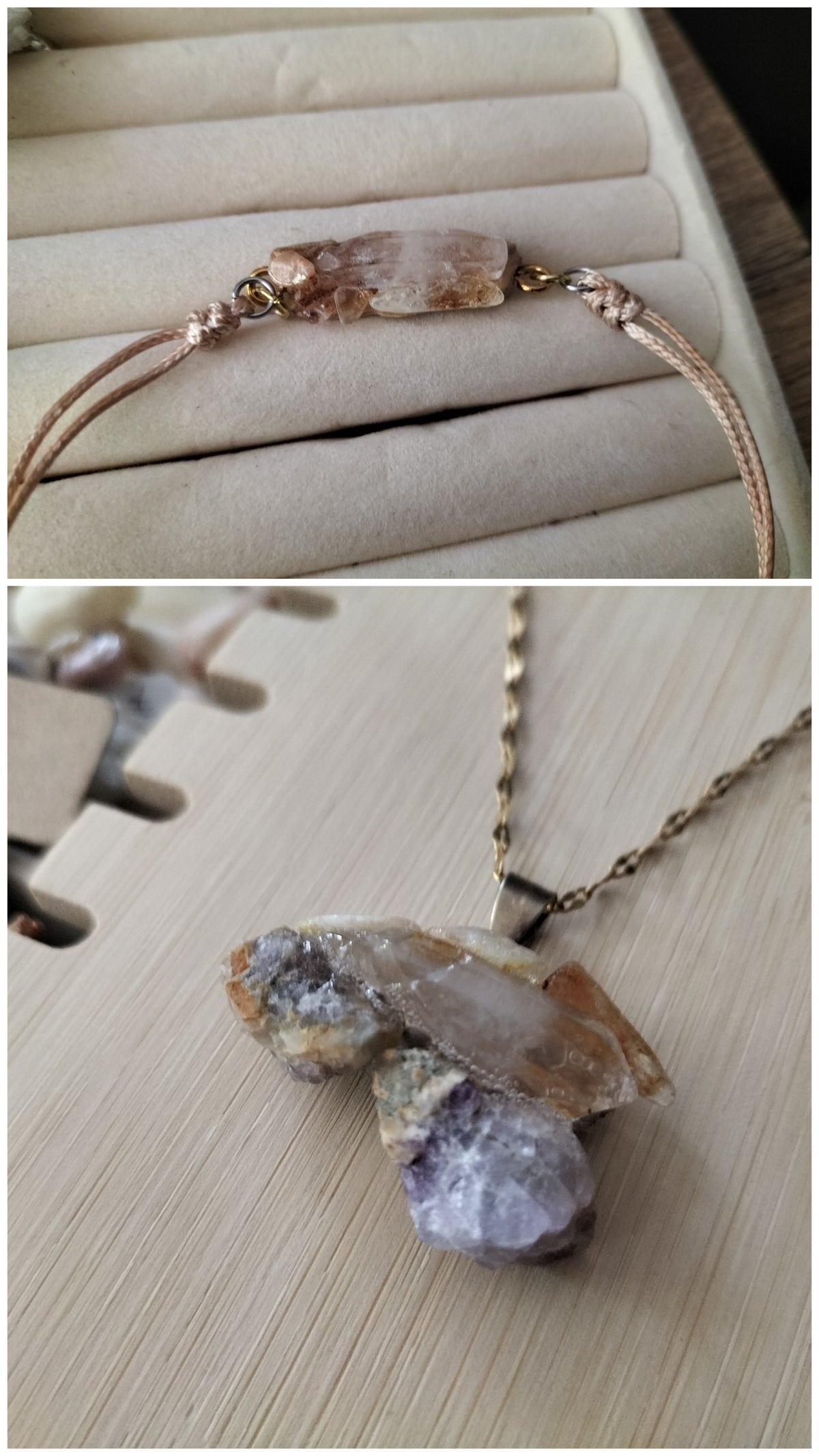 Ensemble de bijoux amulette