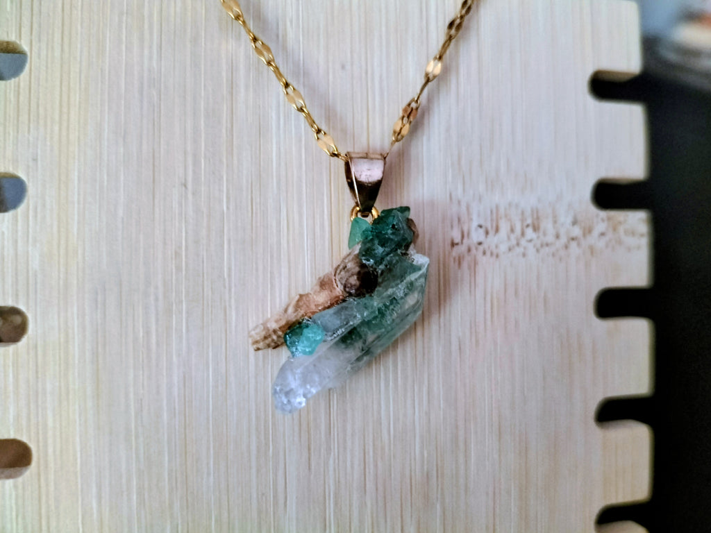 Collier émeraude