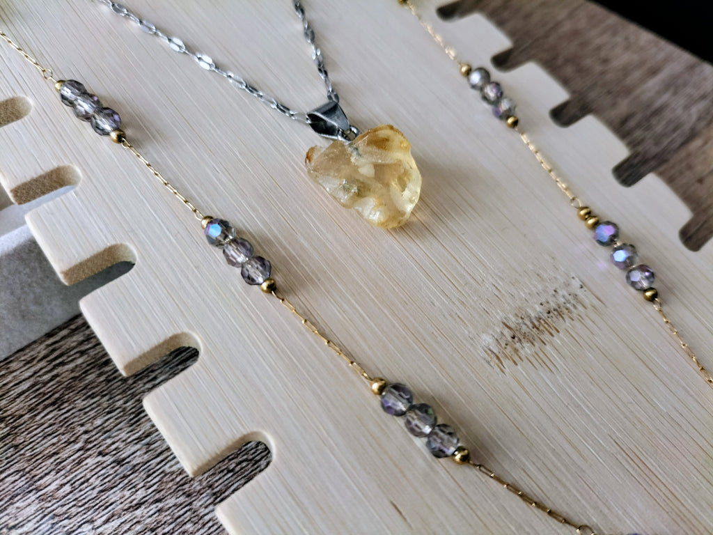 Collier à double chaîne