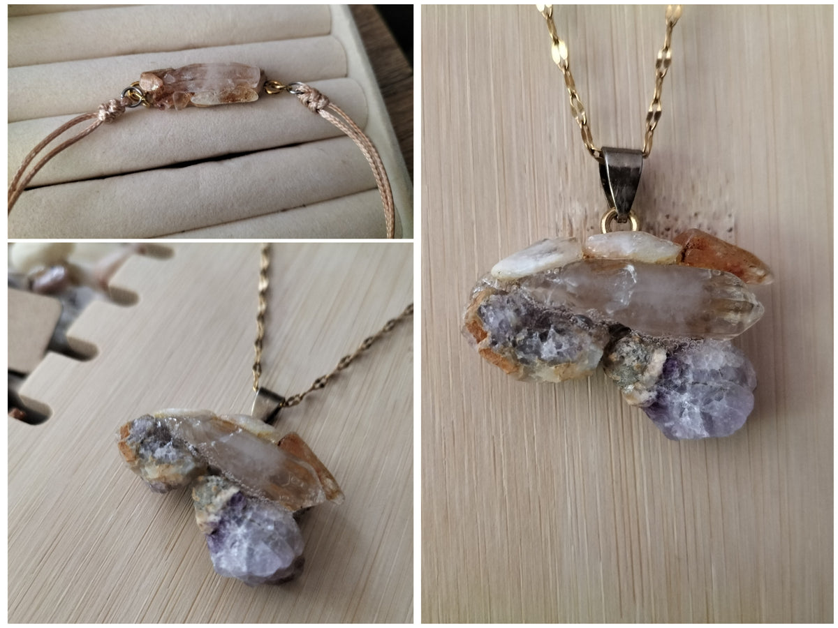 Ensemble de bijoux amulette