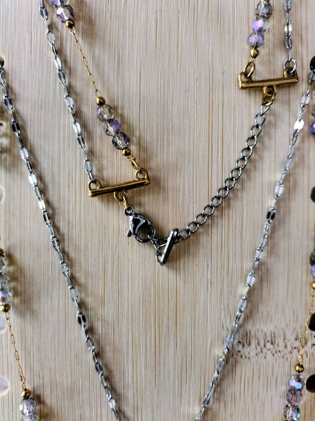 Collier à double chaîne