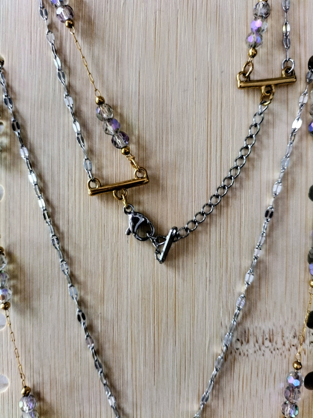Collier à double chaîne