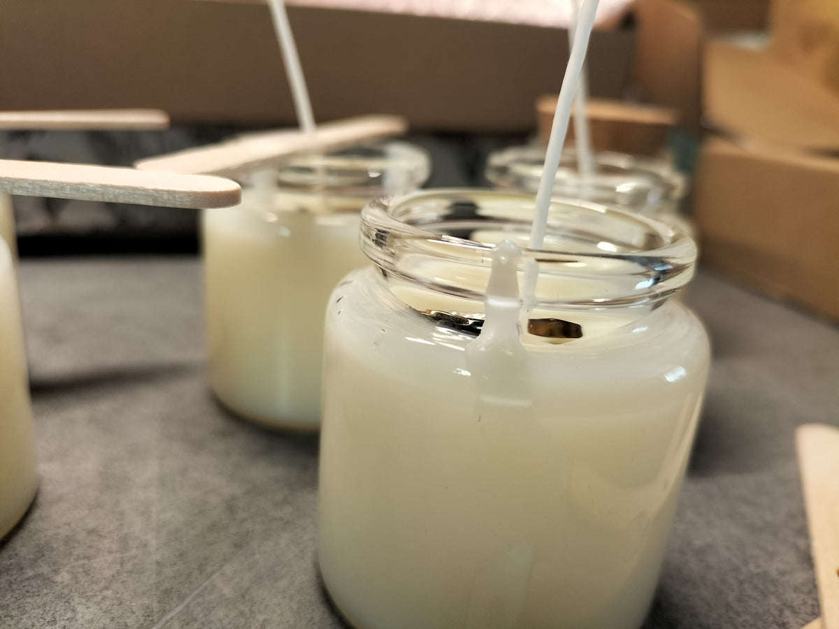 Bougie de massage artisanat