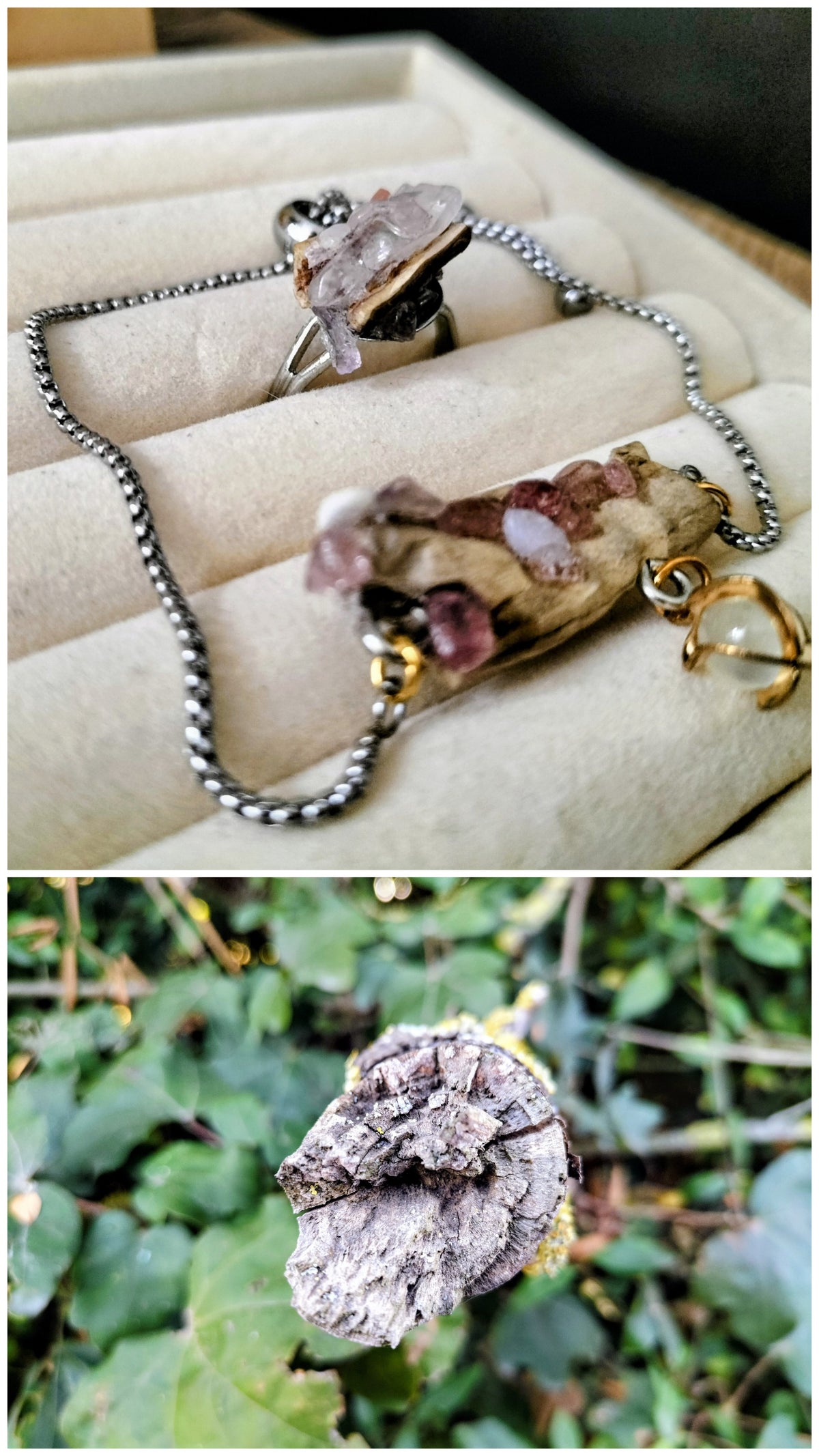 Ensemble de bijoux amulette