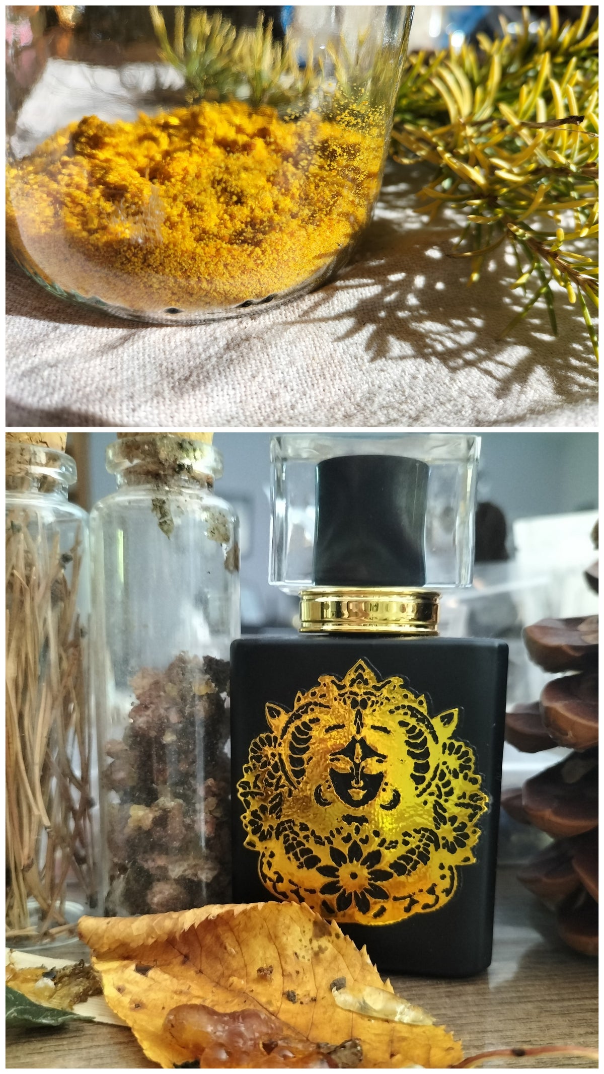 Eau de parfum huileuse