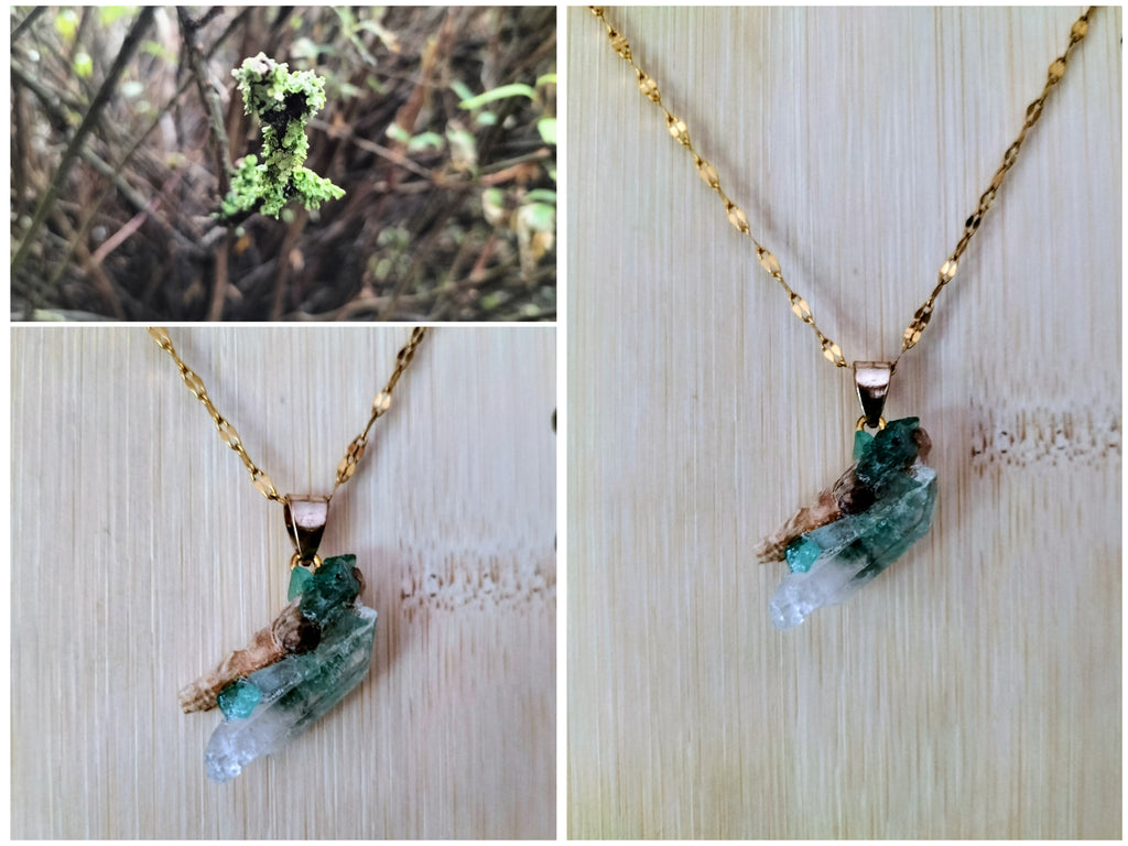 Collier émeraude