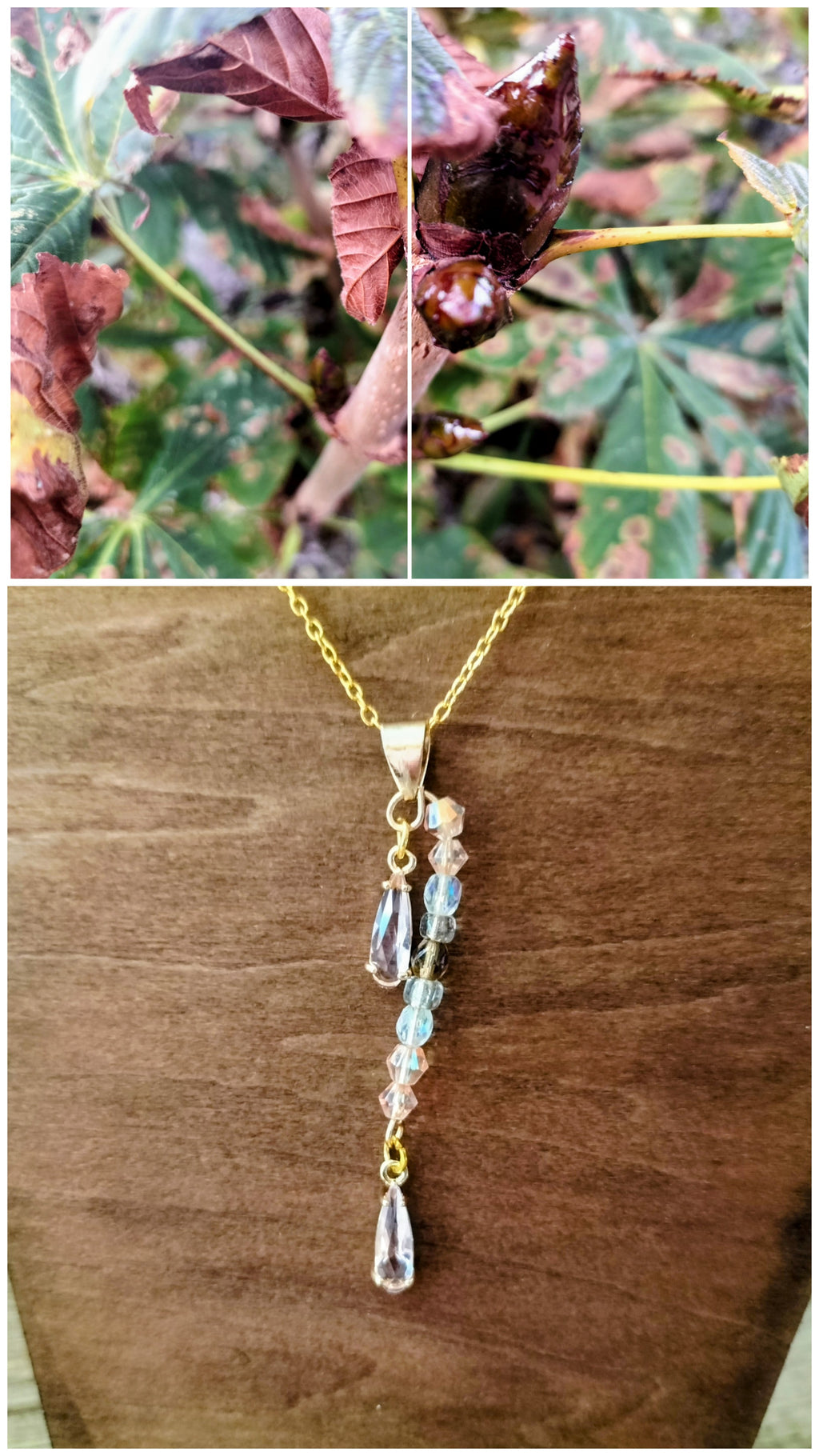 Collier larme de joie