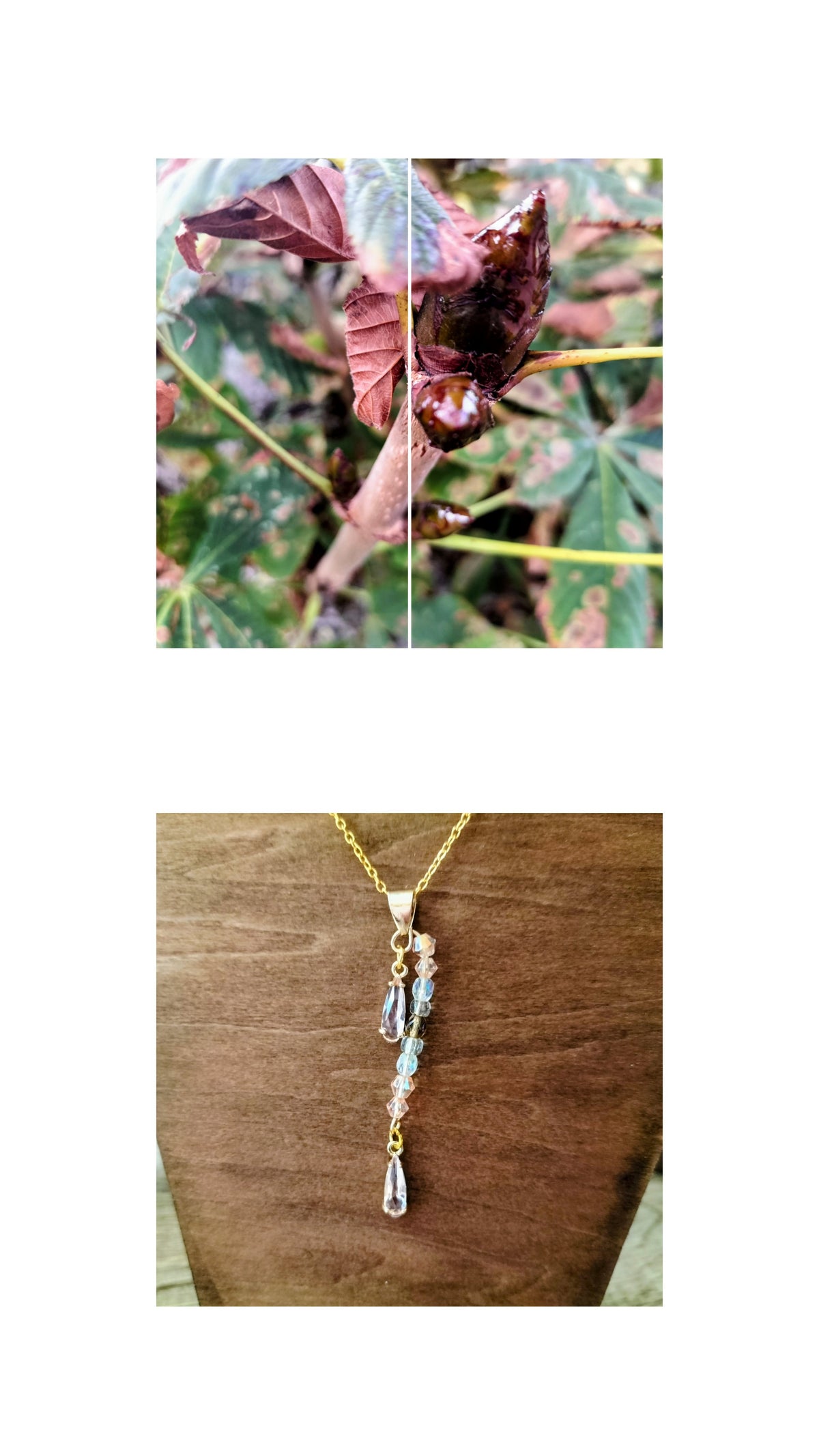 Collier larme de joie