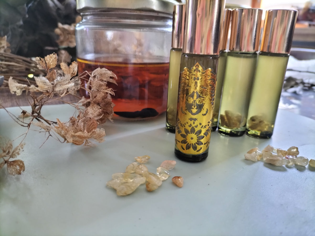 Eau de parfum huileuse artisanale